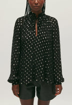 Claudie Pierlot - Top - Badel Lurex - Black