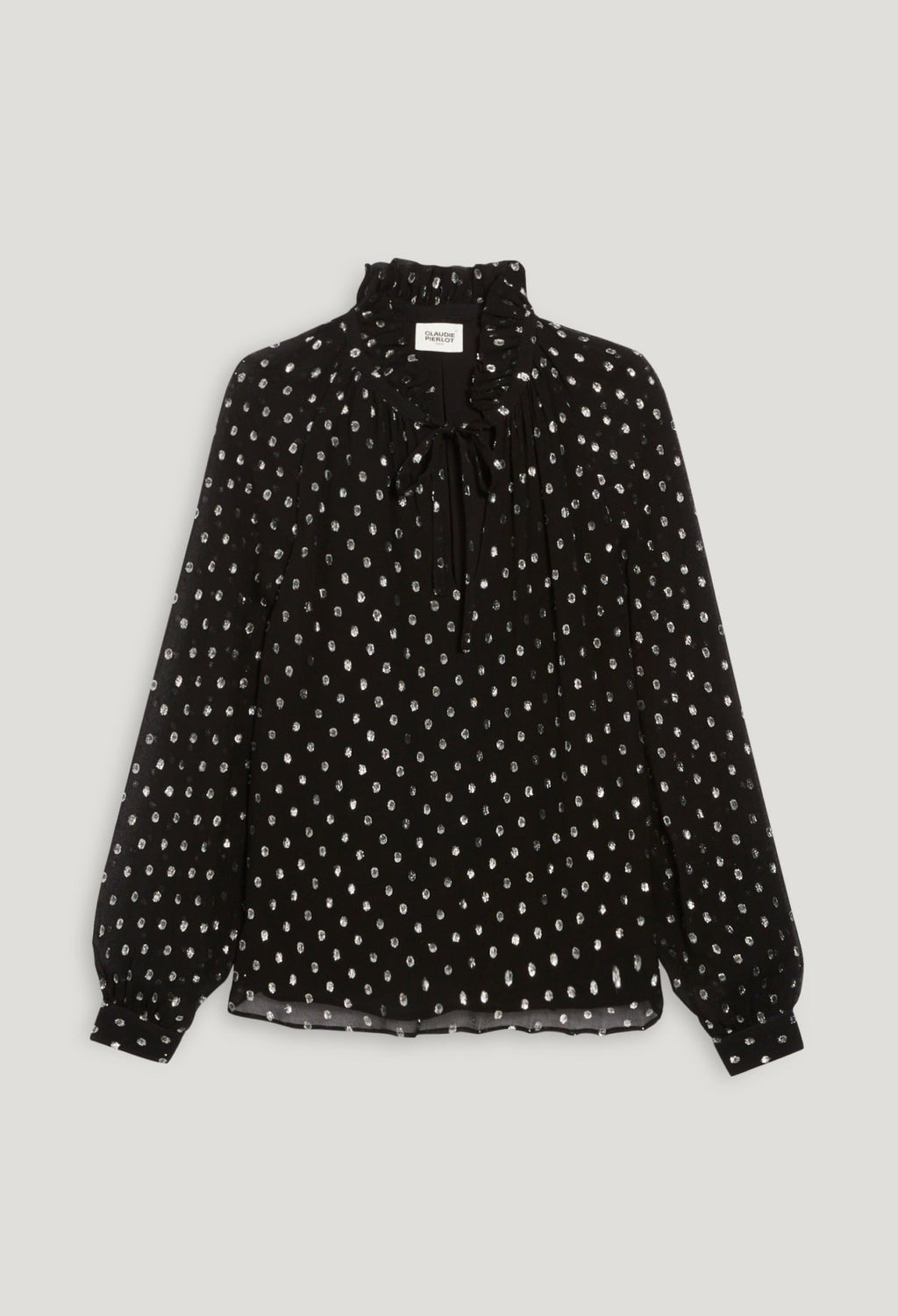 Claudie Pierlot - Top - Badel Lurex - Black