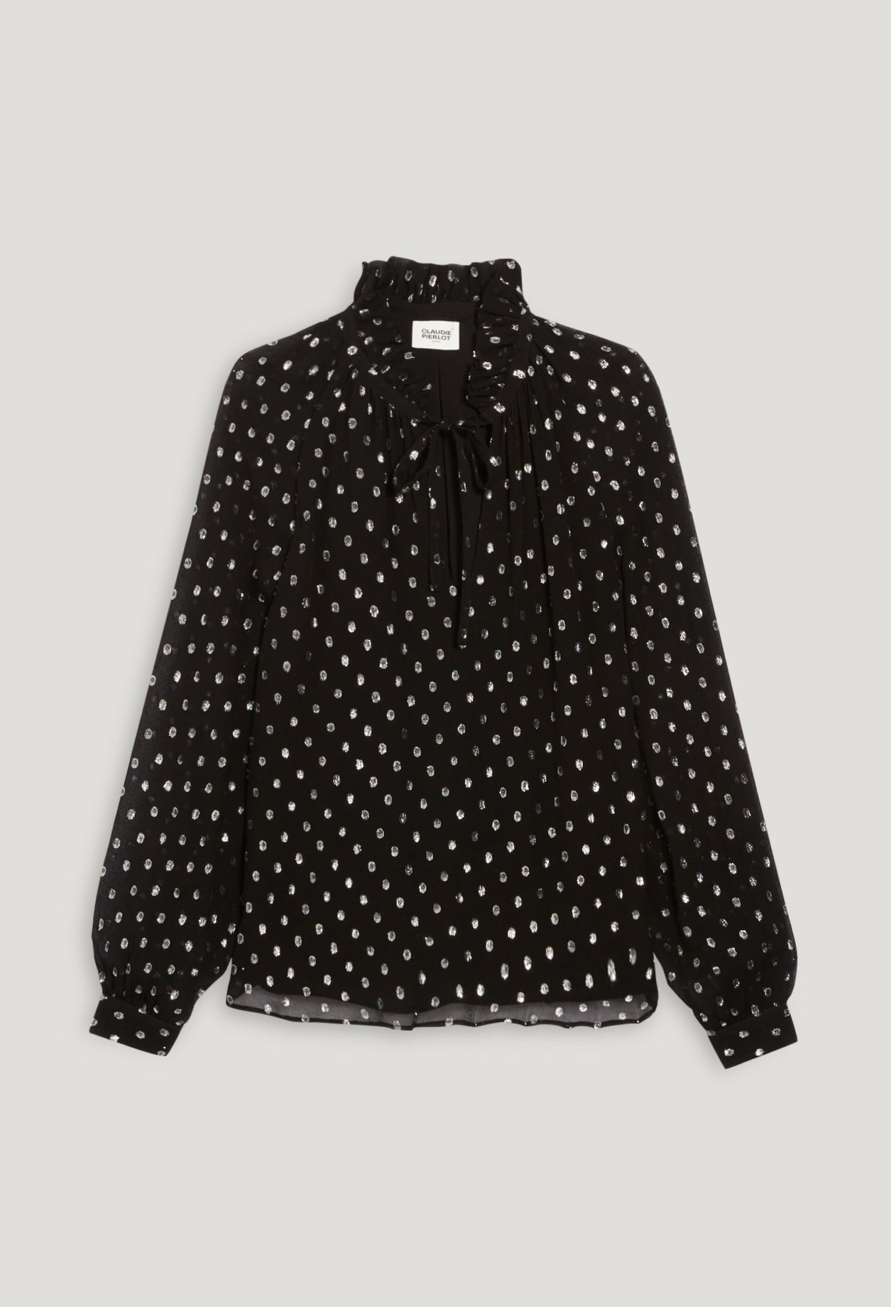 Claudie Pierlot - Top - Badel Lurex - Black