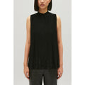 Blusa fluida sin mangas