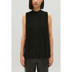 Blusa fluida sin mangas