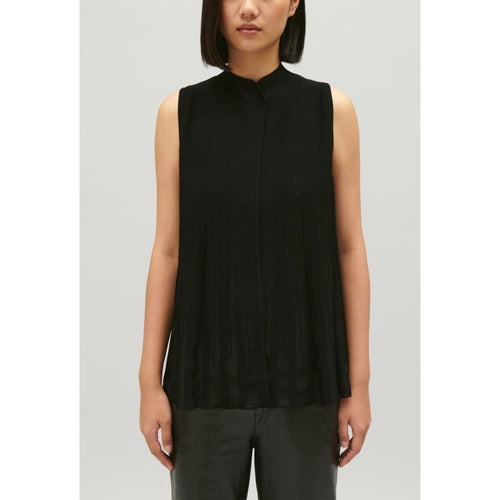 Blusa fluida sin mangas