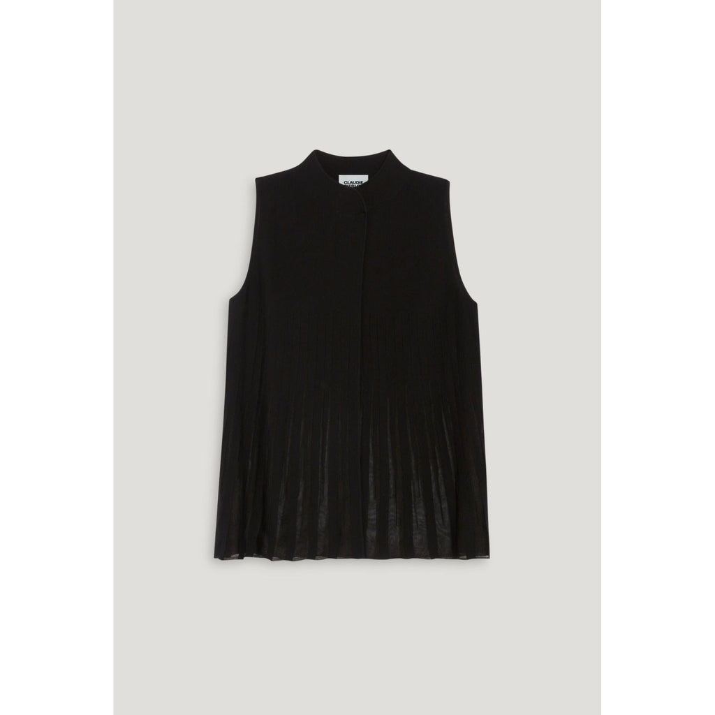 Blusa fluida sin mangas