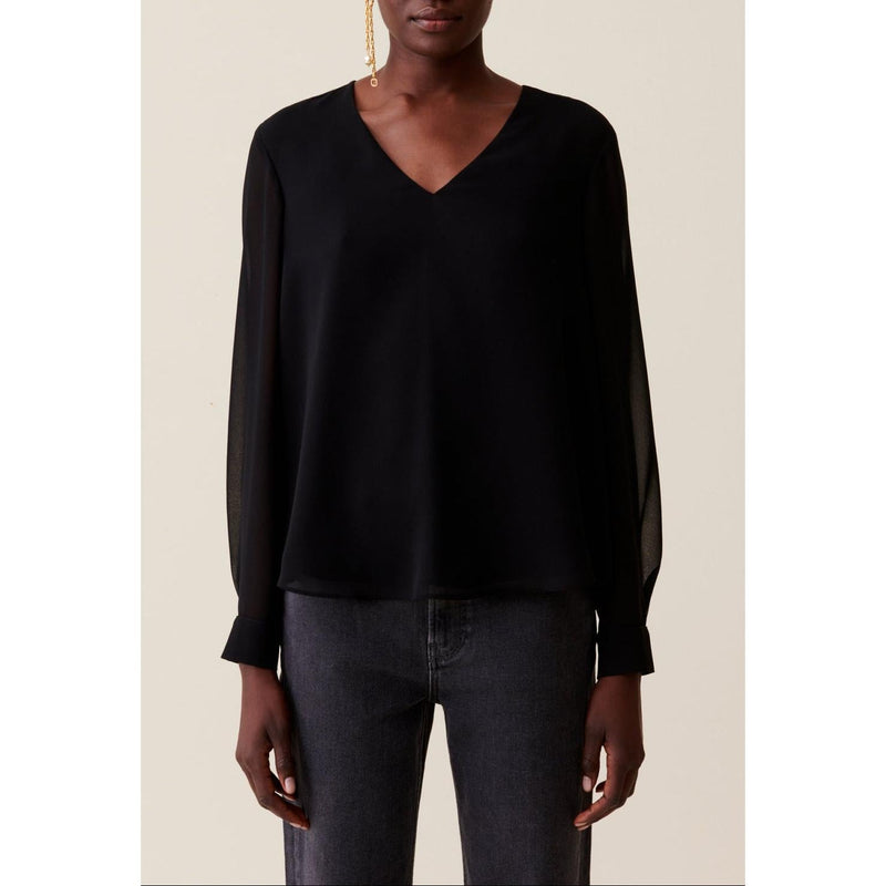 Blouse Fluide Transparente