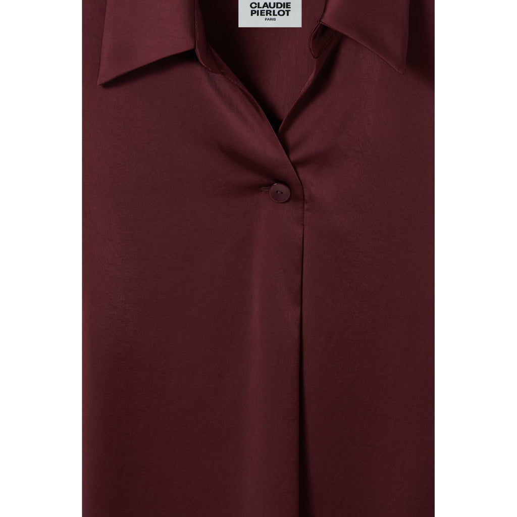 Blusa Fluida Cuello Abierto