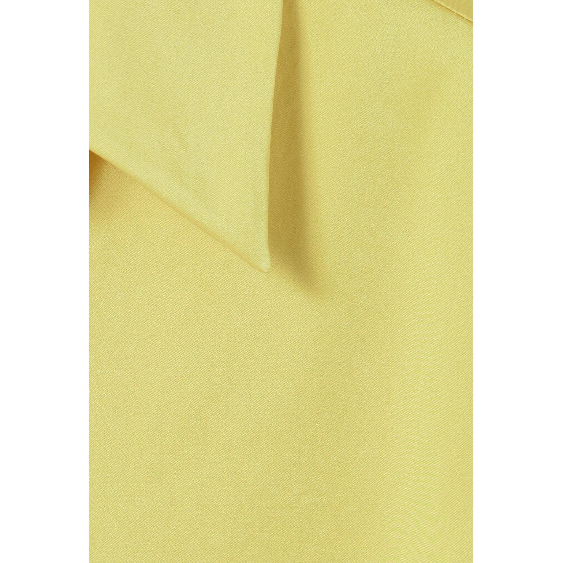 Open Collar Fluid Blouse