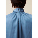 Blouse Fluide Col Lavallière