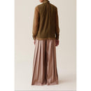 Blouse Lavallière Carreaux Fluide