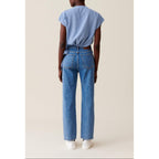 Claudie Pierlot - Striped Wrap Blouse