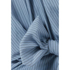 Claudie Pierlot - Striped Wrap Blouse