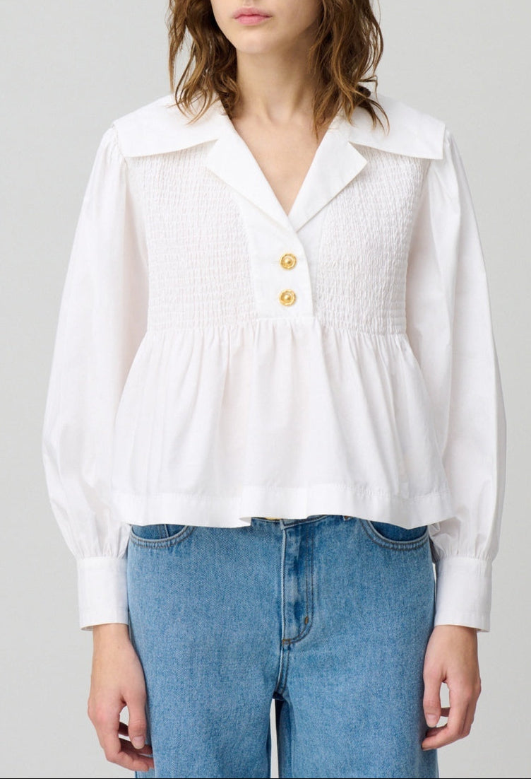 Top Betina Blanc