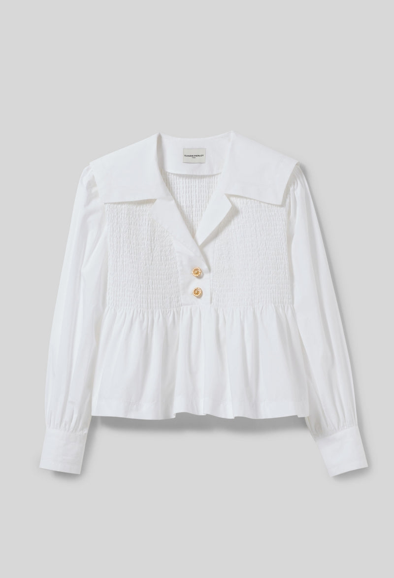 Top Betina Blanc