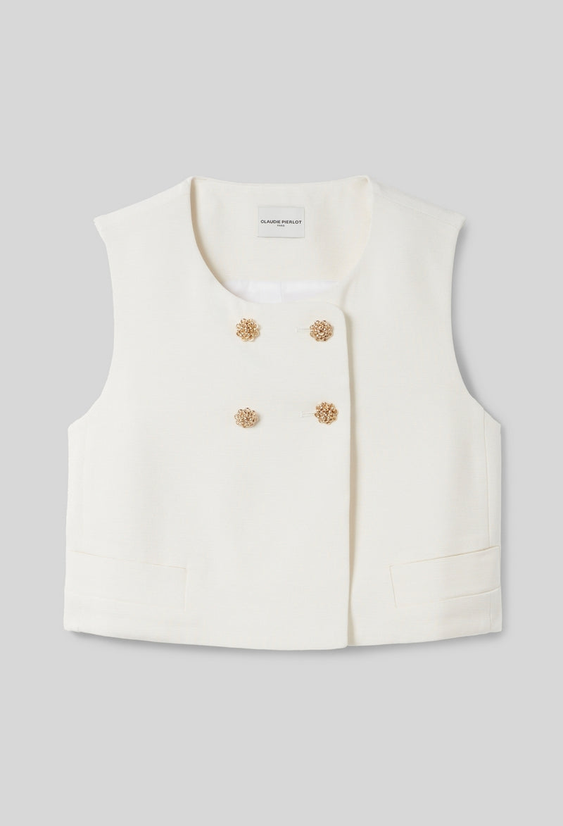 Top Bertille Ecru