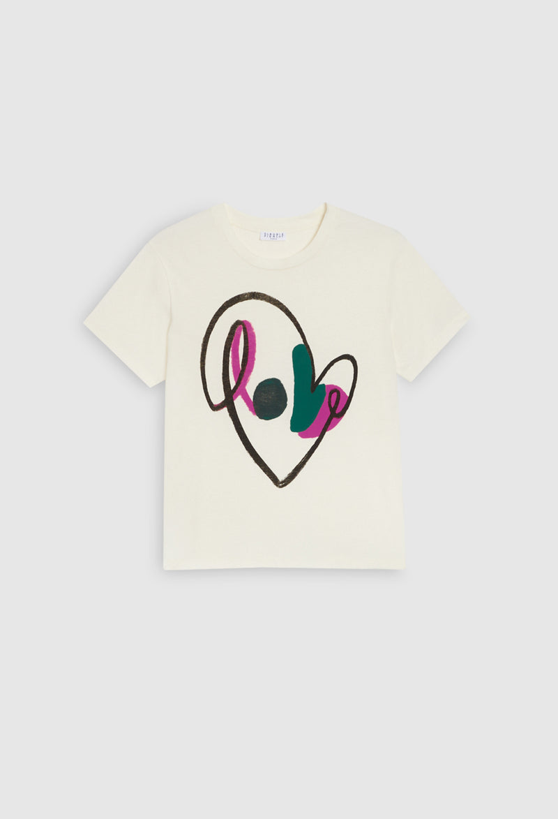 Claudie Pierlot - Tolova Tee Shirt - Ecru