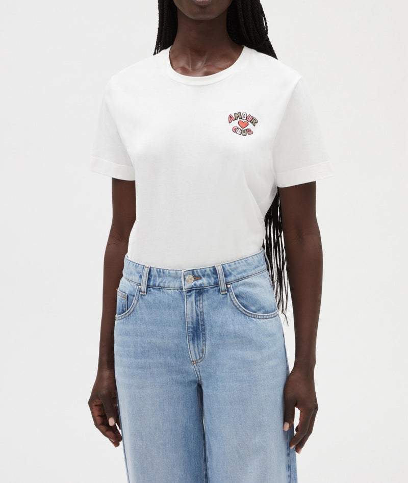 Claudie Pierlot - T-Shirts Tamour - Écru