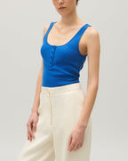 Claudie Pierlot - Camiseta - Togo - Azul Santorini