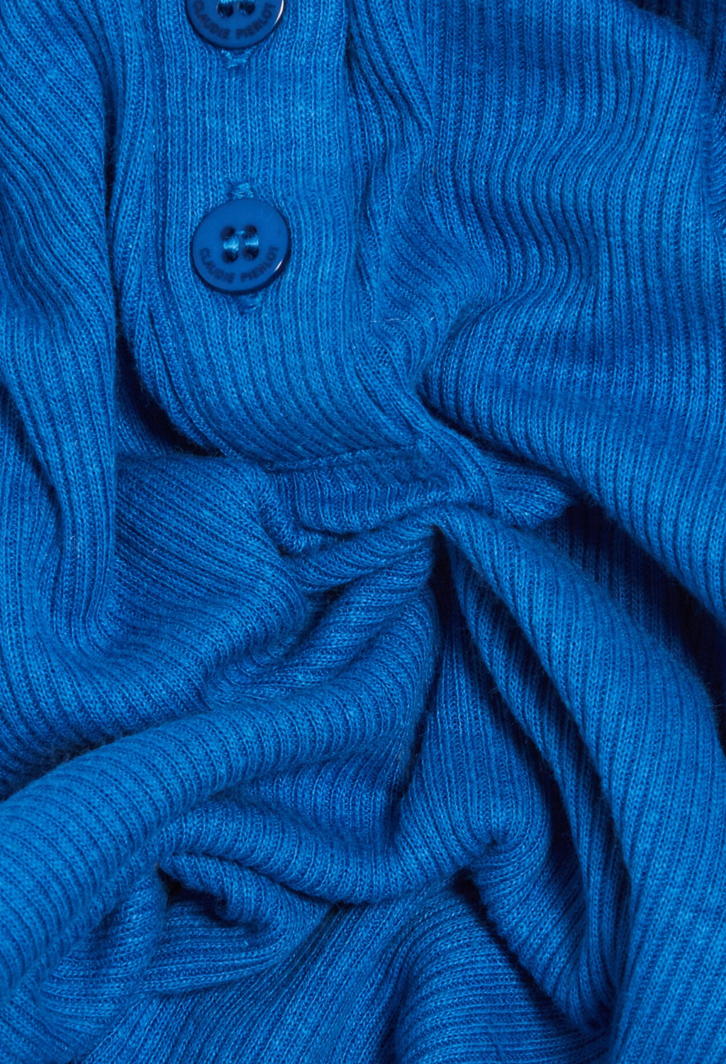 Claudie Pierlot - Camiseta - Togo - Azul Santorini