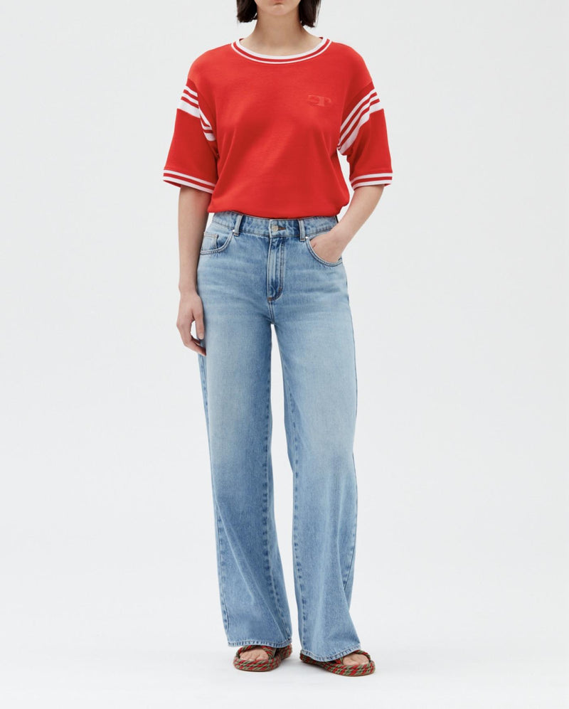 Claudie Pierlot - Camisetas Toschool - Fresa