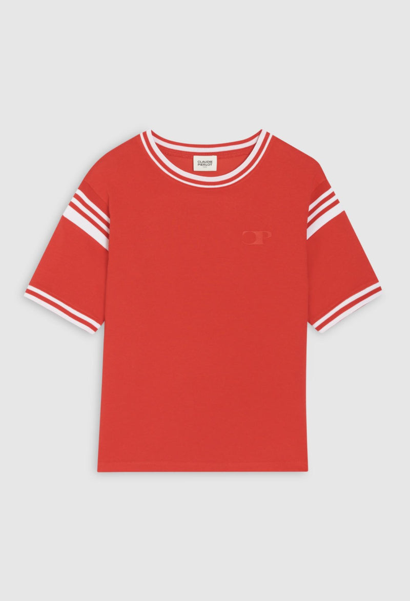 Claudie Pierlot - T-Shirts Toschool - Fraise