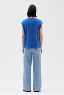 Claudie Pierlot - T-Shirts Takeaway - Bleu Santorin