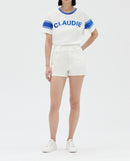 Claudie Pierlot - Themus T-Shirts - Ecru