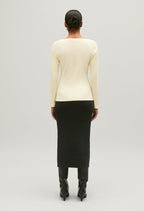 Claudie Pierlot - Tee Shirt - Tumiki - Vanille