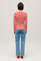 Claudie Pierlot - Camiseta - Tumiki Rayas - Rojo