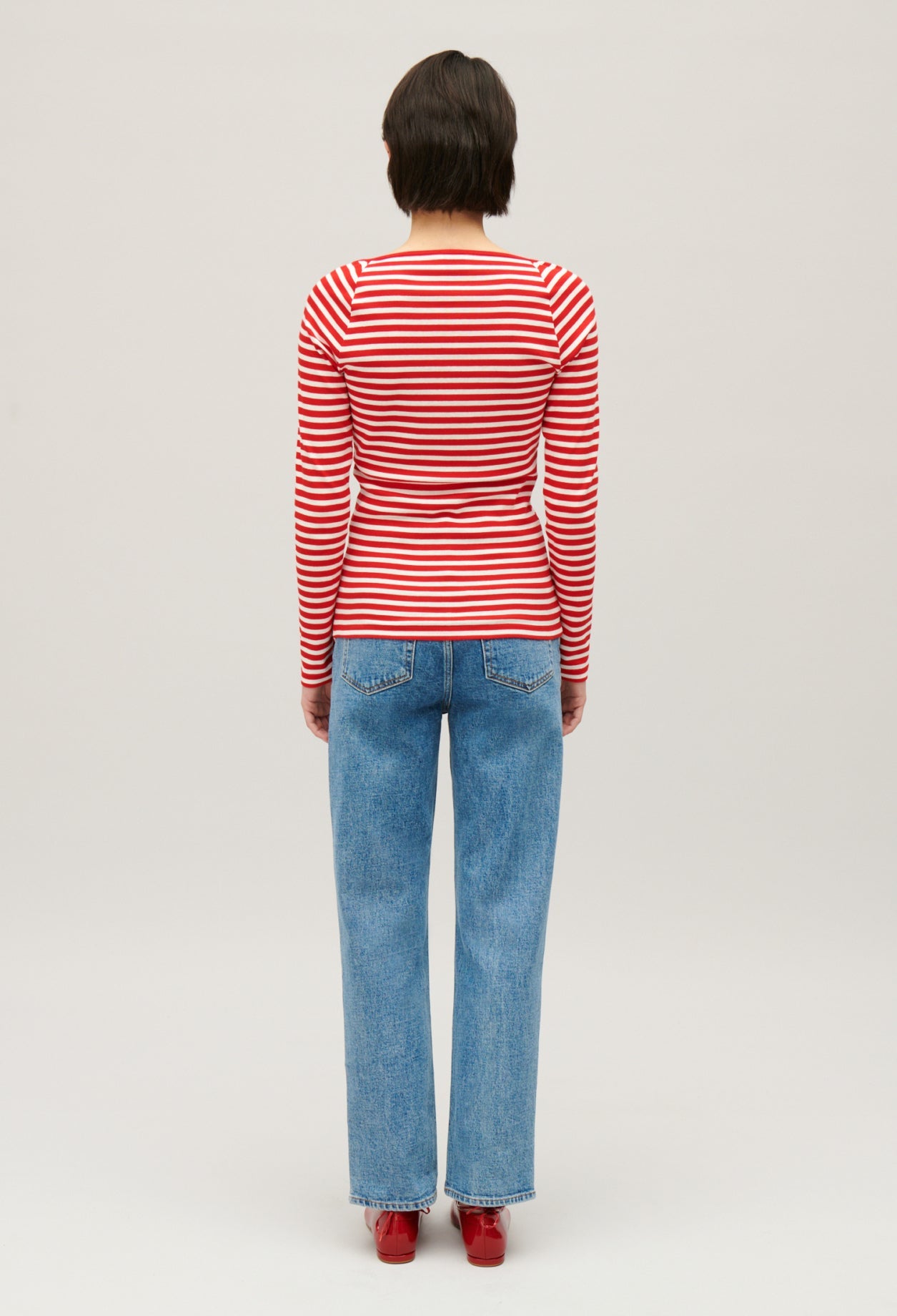 Claudie Pierlot - Camiseta - Tumiki Rayas - Rojo