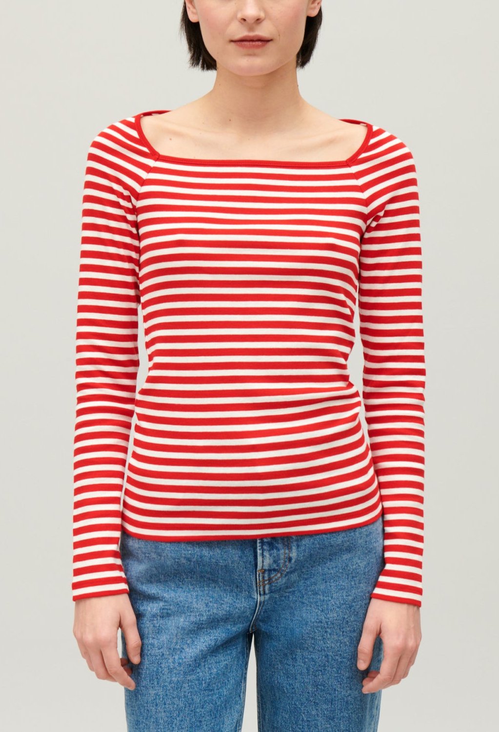 Claudie Pierlot - Camiseta - Tumiki Rayas - Rojo