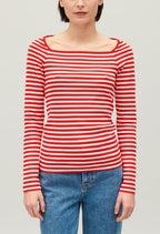 Claudie Pierlot - Camiseta - Tumiki Rayas - Rojo