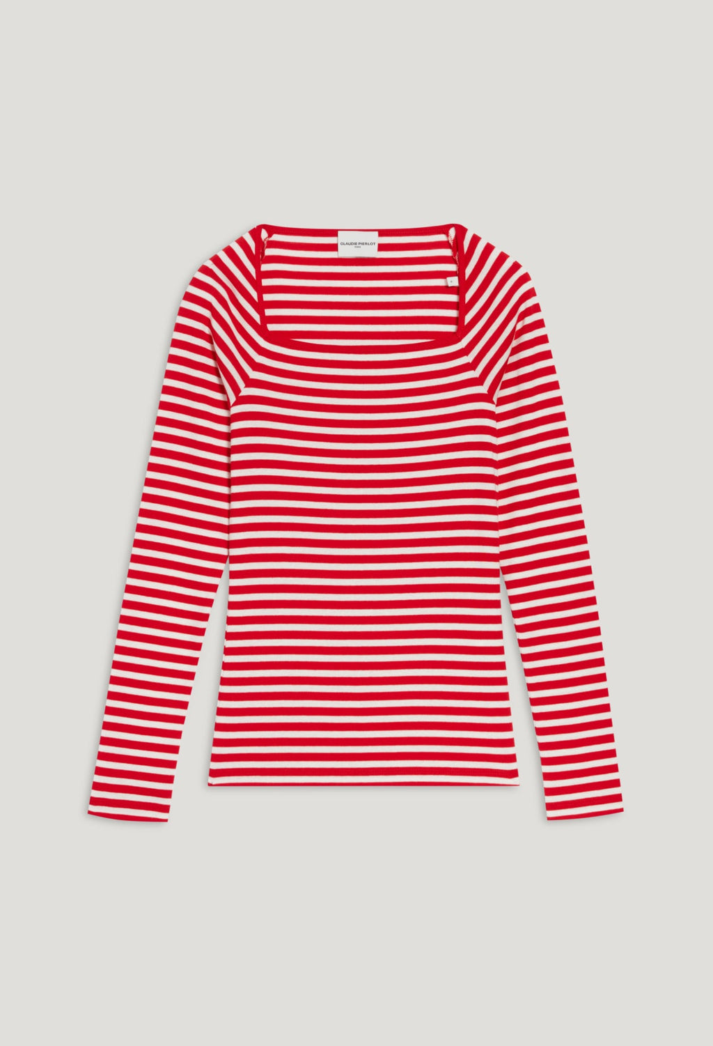 Claudie Pierlot - Camiseta - Tumiki Rayas - Rojo