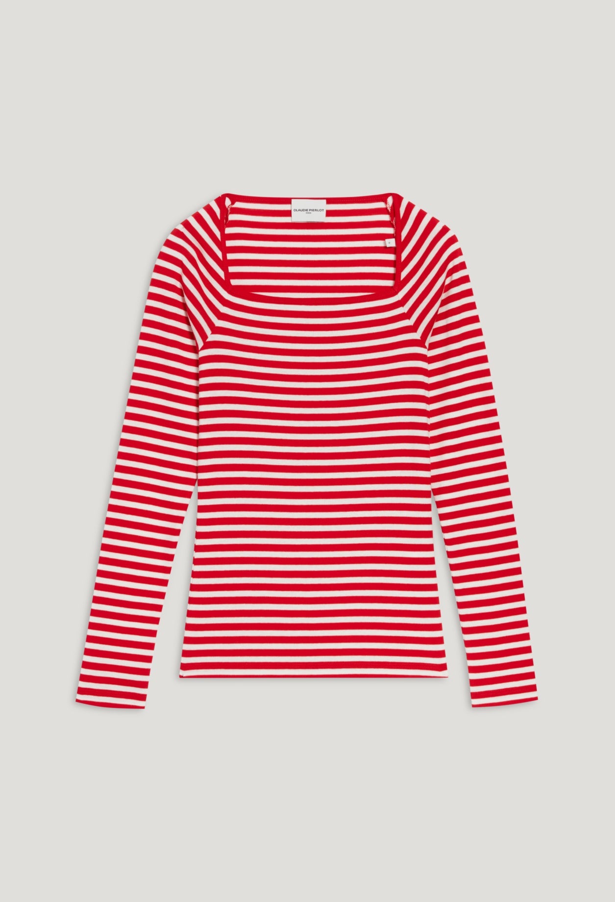 Claudie Pierlot - Camiseta - Tumiki Rayas - Rojo
