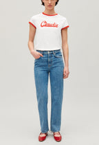 Claudie Pierlot - Camiseta - Tamet - Crudo