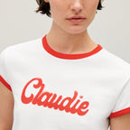 Claudie Pierlot - Camiseta - Tamet - Crudo