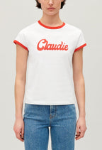 Claudie Pierlot - Camiseta - Tamet - Crudo