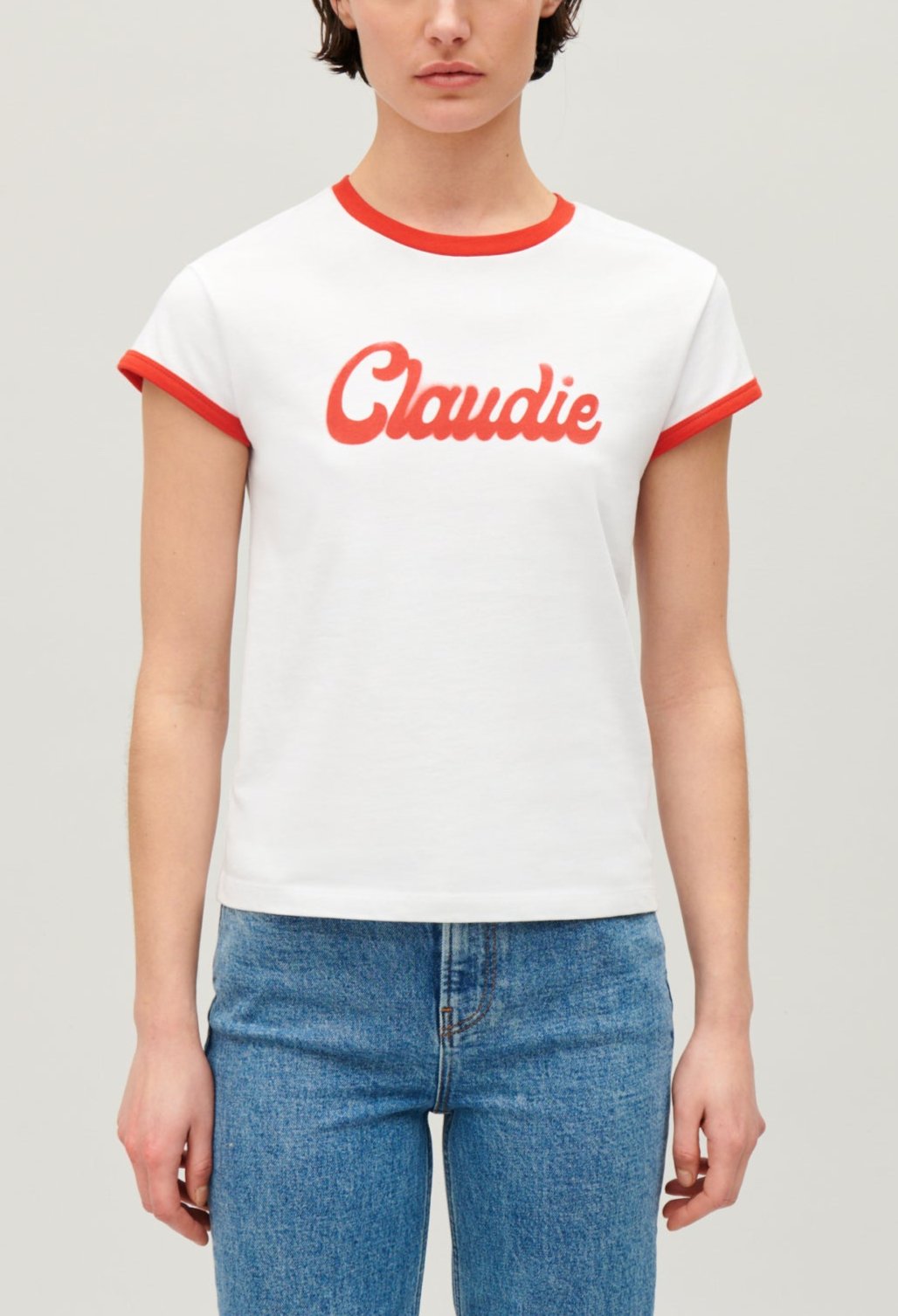 Claudie Pierlot - Camiseta - Tamet - Crudo