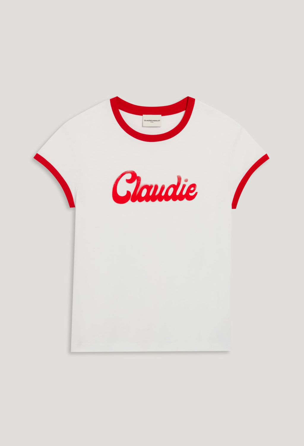 Claudie Pierlot - Camiseta - Tamet - Crudo