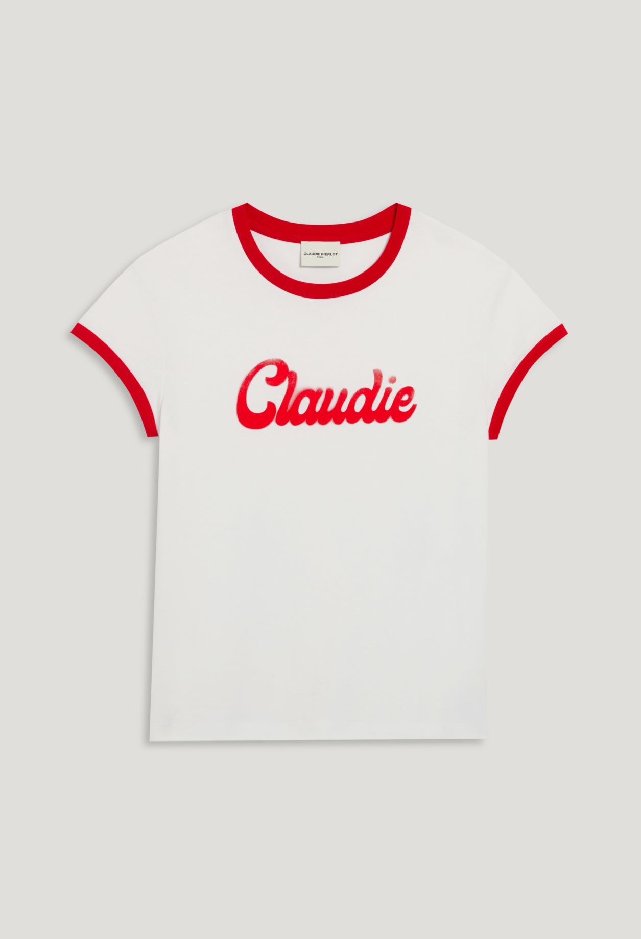Claudie Pierlot - Camiseta - Tamet - Crudo