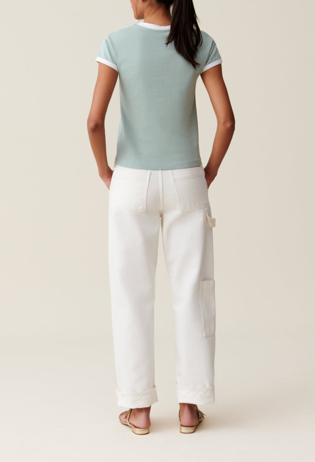Claudie Pierlot - Tee Shirt - Tamet - Argile