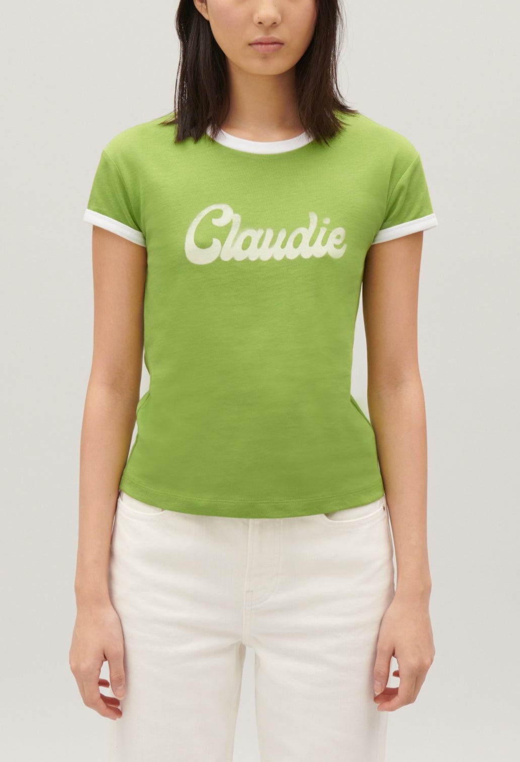 Claudie Pierlot - Tee Shirt - Tamet - Matcha