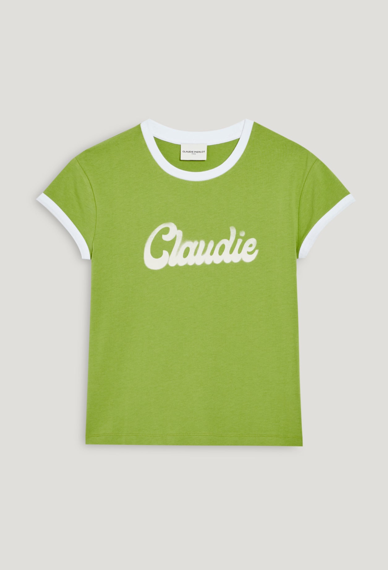 Claudie Pierlot - Tee Shirt - Tamet - Matcha
