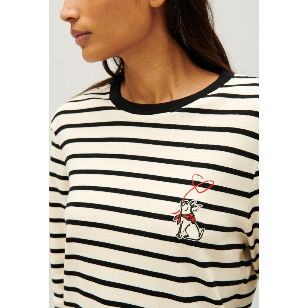 Tee-Shirt Marinière Jean Toto Bicolore