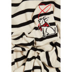Claudie Pierlot - Jean Toto Two-Tone Breton Stripe Tee-Shirt