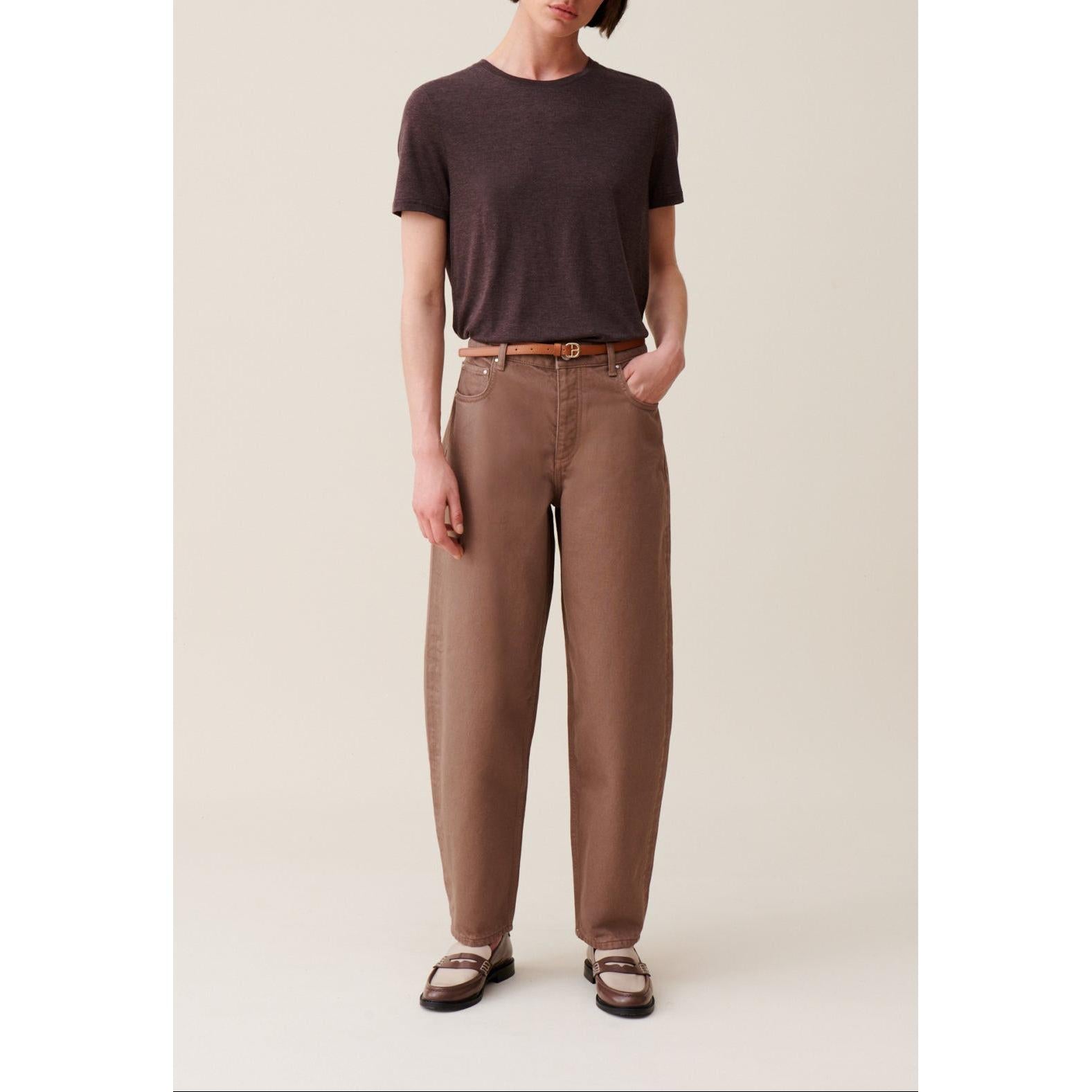 Claudie Pierlot - Embroidered Short-Sleeve T-Shirt Cp