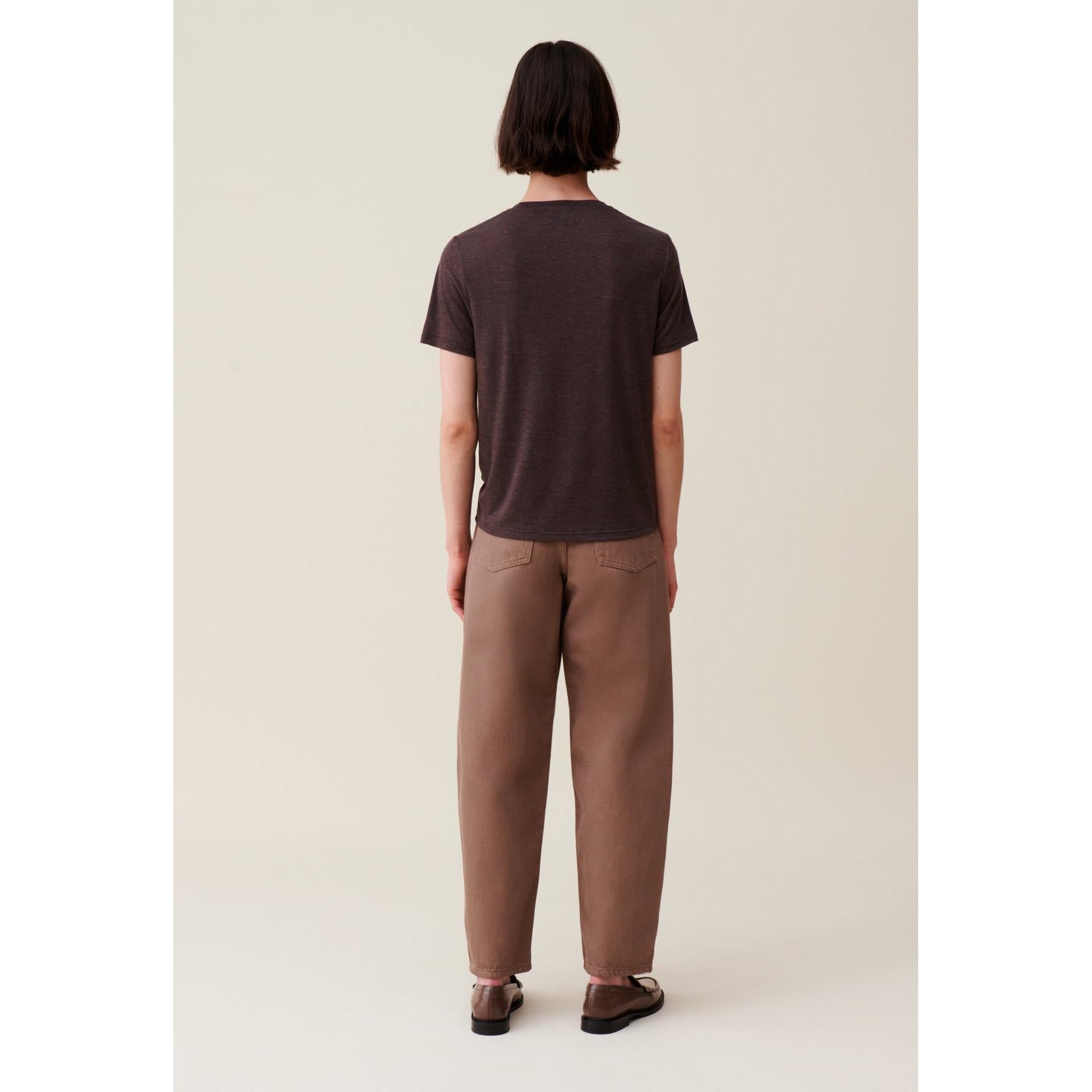 Claudie Pierlot - Embroidered Short-Sleeve T-Shirt Cp