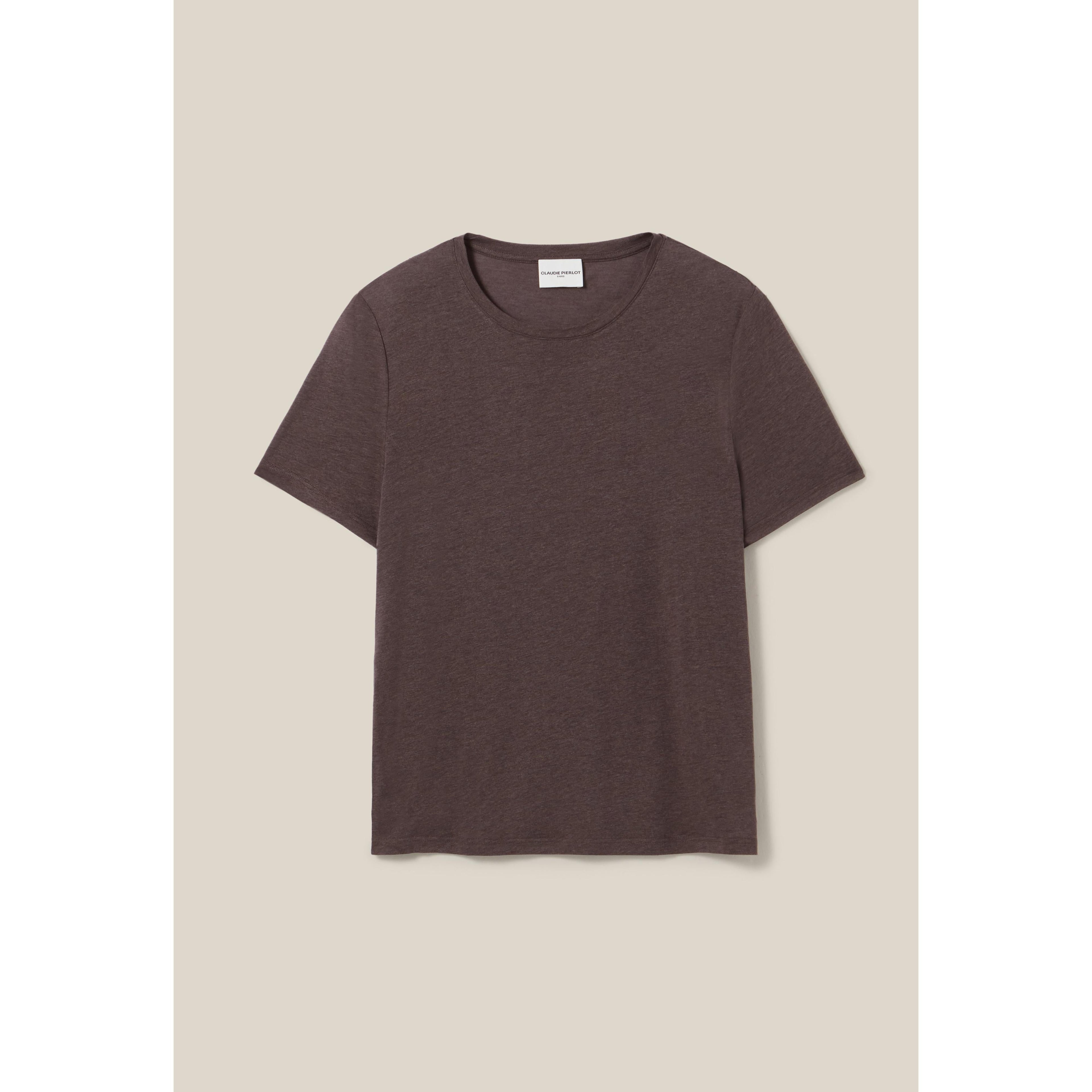 Claudie Pierlot - Embroidered Short-Sleeve T-Shirt Cp