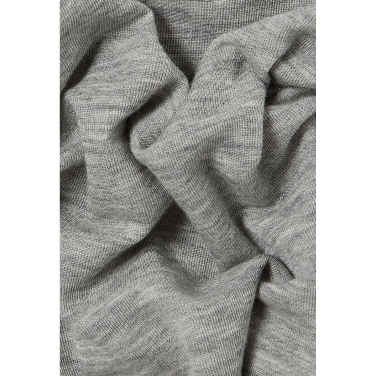 Claudie Pierlot - Top Maille Ajusté Col Rond Gris