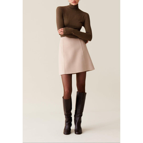 Fitted Funnel Neck Top