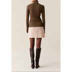Fitted Funnel Neck Top