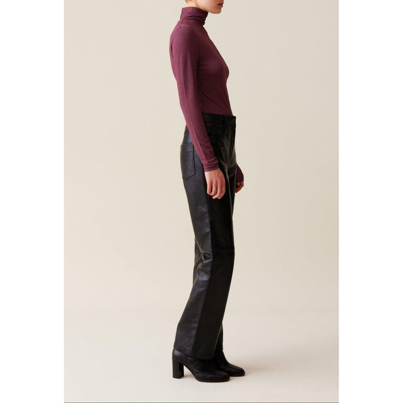 Fitted Funnel Neck Top